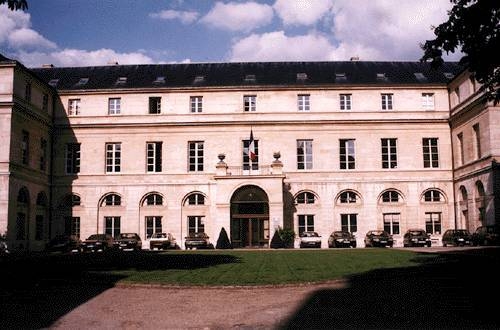 Le pavillon Boncourt, vu de face