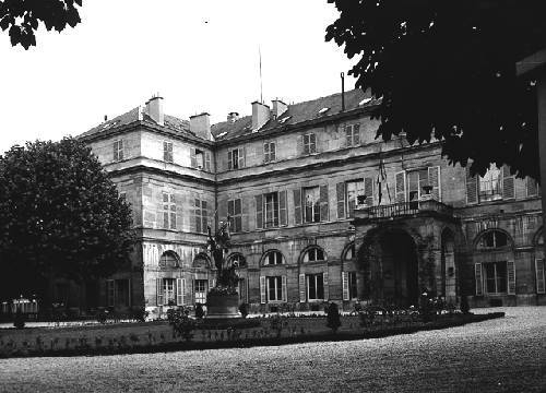 Entrée du pavillon Boncourt