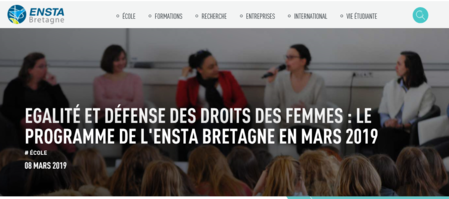 Ensta Bretagne : Egalité et défense des droits des femmes