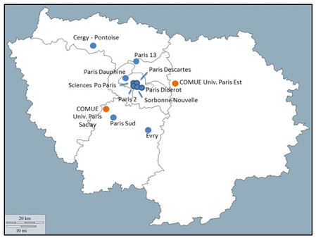 Plan bibliothèque : Etablissements lauréats à Paris et en Île-de-France