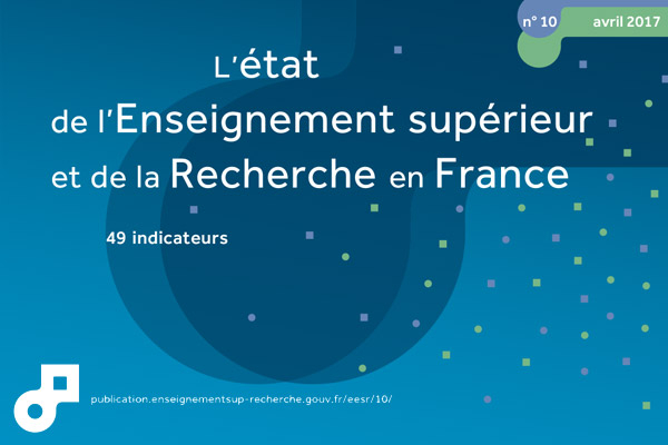 Etat de l'enseigenement supérieur et de la recherche en France (n°10 - avril 2017)