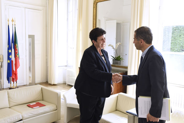 Rencontre avec ministre ESR portugais