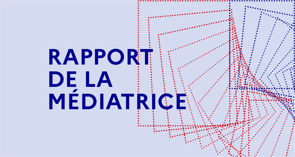 Rapport de la médiatrice