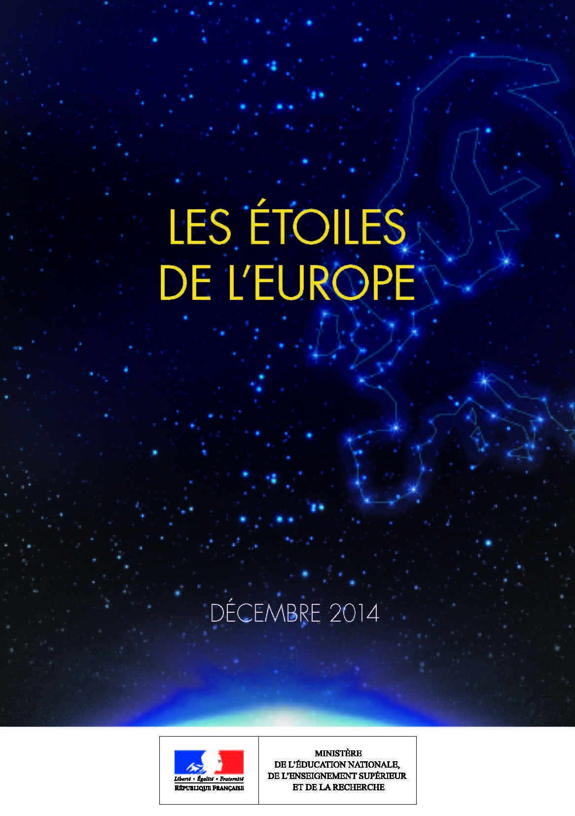 Couverture Les Étoiles de l'Europe 2014