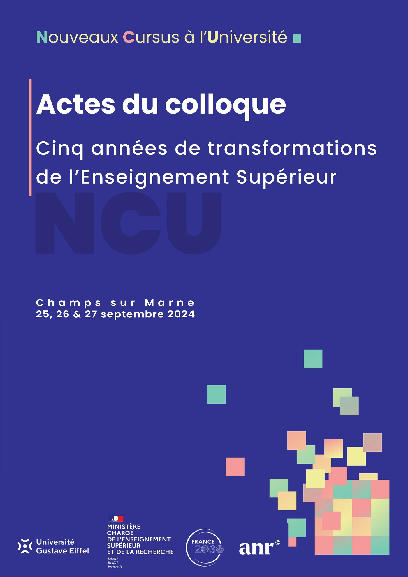 Cinq années de transformations de l’Enseignement Supérieur - Couverture