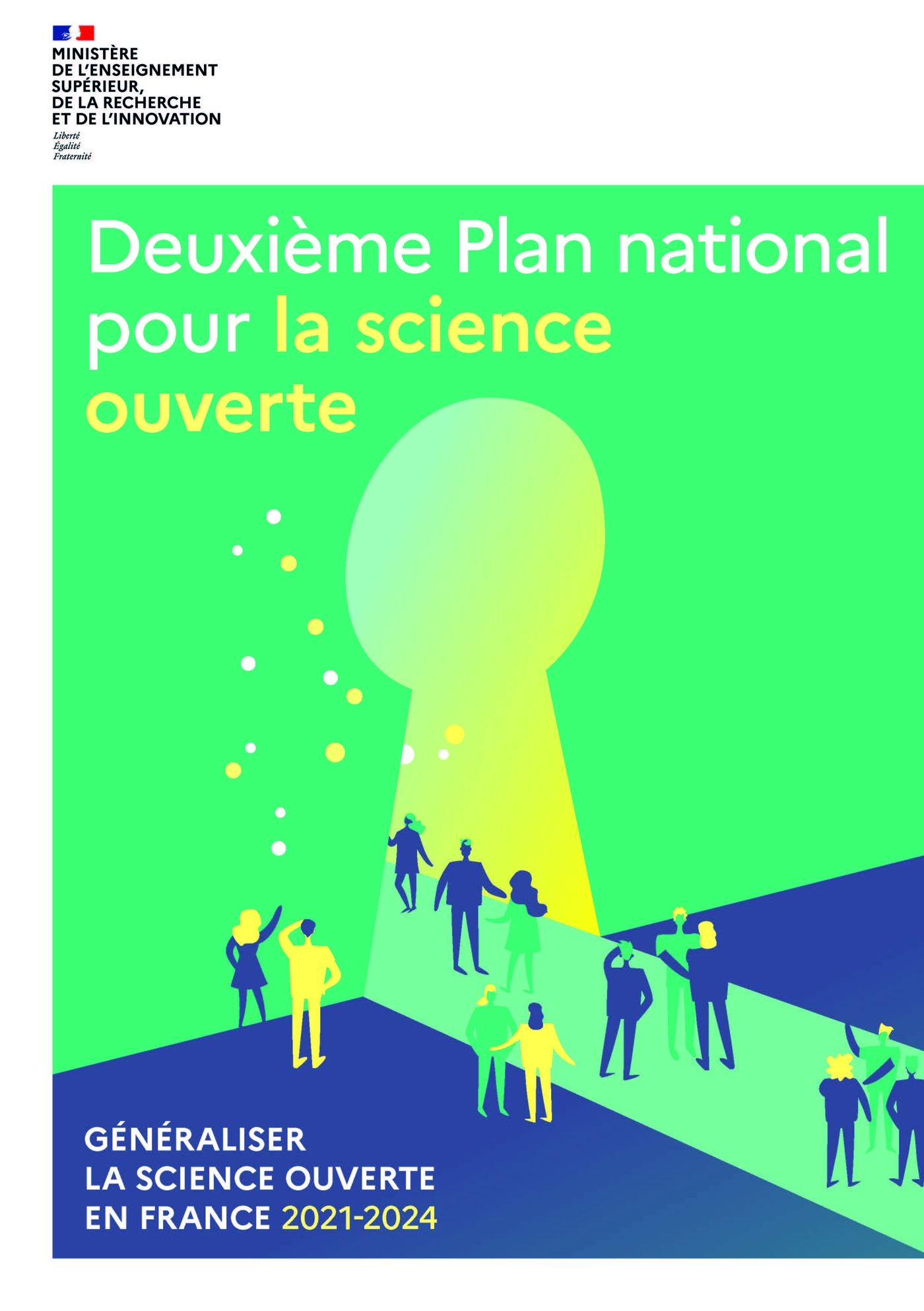 Deuxième plan national pour la science ouverte - Couverture