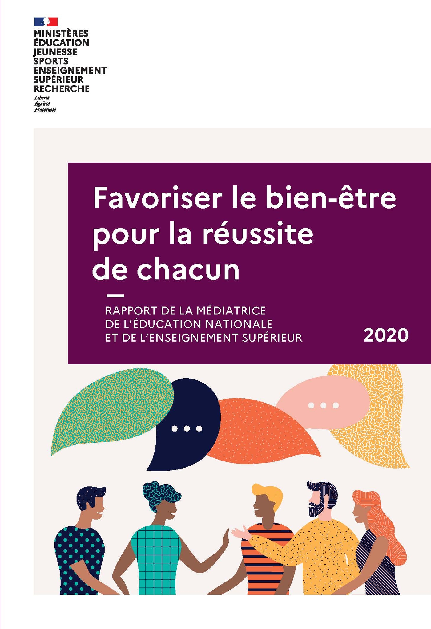 Favoriser le bien-être pour la réussite de chacun - Couverture