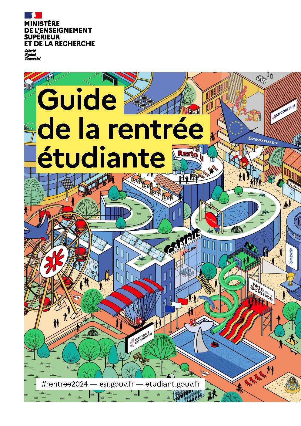 Guide de la rentrée étudiante 2024 - Couverture
