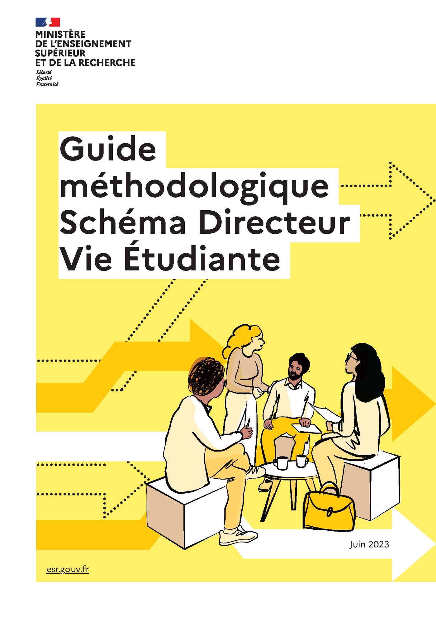 Guide méthodologique Schéma directeur vie étudiante 2023 - Couverture