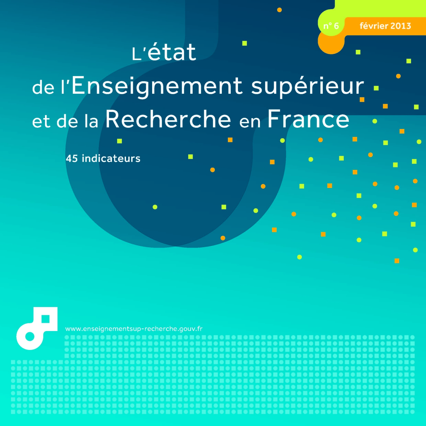 L’état de l’Enseignement supérieur et de la Recherche en France 2013 - Couverture