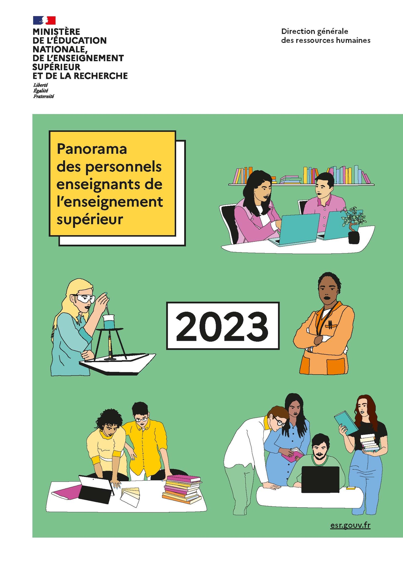 Panorama des personnels enseignants de l’enseignement supérieur