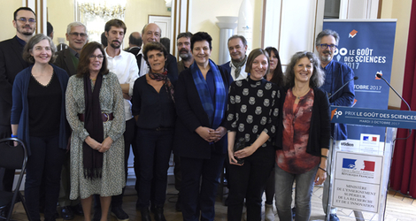 Remise du prix Le goût des sciences 2017