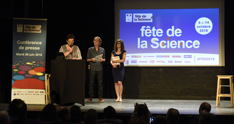 Frédérique Vidal présente la Fête de la science 2018