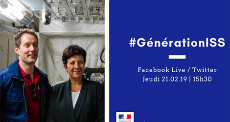 Génération ISS : Facebook et Twitter live, avec Frédéric Vidal et Thomas Pesque