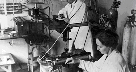 Irène et Frédéric Joliot-Curie