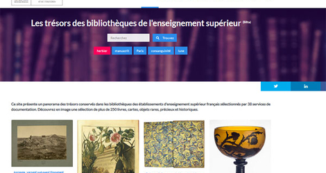 « Trésors des bibliothèques de lenseignement supérieur