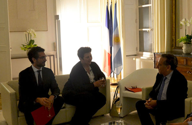 Rencontre avec ministre ESR argentin