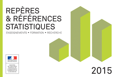 Repères et références statistiques sur les enseignements, la formation et la recherche  2015