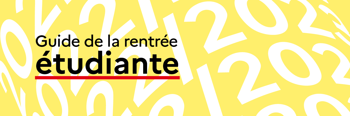 Guide de la rentrée étudiante 2022-2023