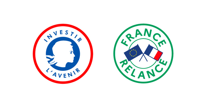 logo France Relance et logo investir l'avenir