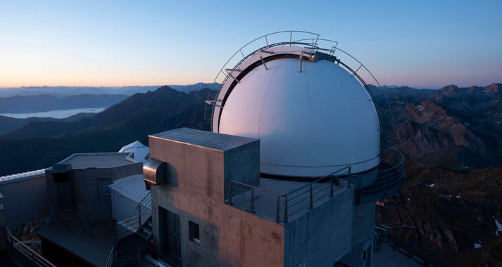Coupole Baillaud à l’Observatoire du Pic du Midi