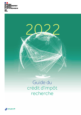 Guide du CIR 2022 - couverture
