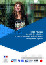 Accueillir des volontaires en service civique dans les établissements d'enseignement supérieur - Couverture