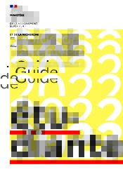 Guide de la rentrée  étudiante 2022 - Couverture