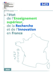 L’état de l’Enseignement supérieur et de la Recherche en France 2024- Couverture