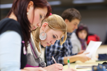 Étudiantes en cours