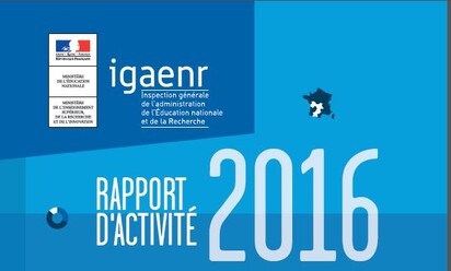 Rapport d'activité IGAENR 2016 - Vignette