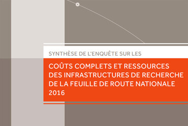 Synthèse enquête : coûts complets et ressources des IR de la feuille de route nationale 2016