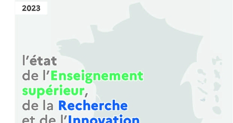 L’état de l’Enseignement supérieur et de la Recherche en France 2023- Couverture